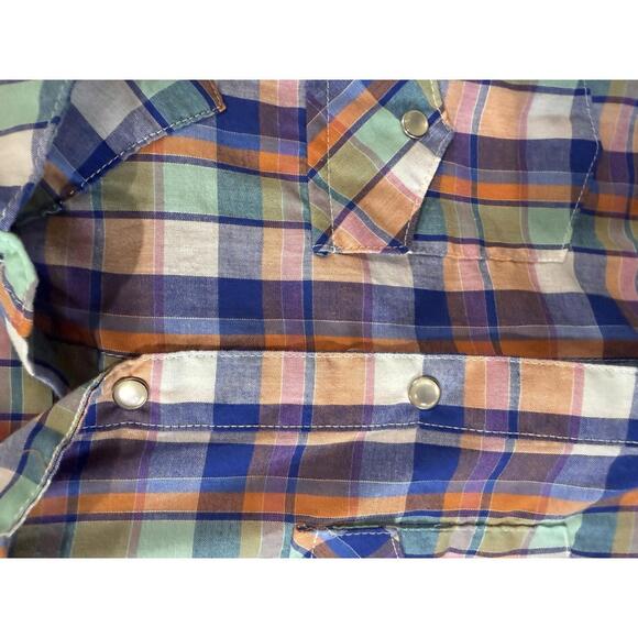 Wrangler Women's Long Sleeve Plaid Casual Shirt Small - Picture 5 of 6